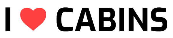 I ❤️ CABINS logo header transparent